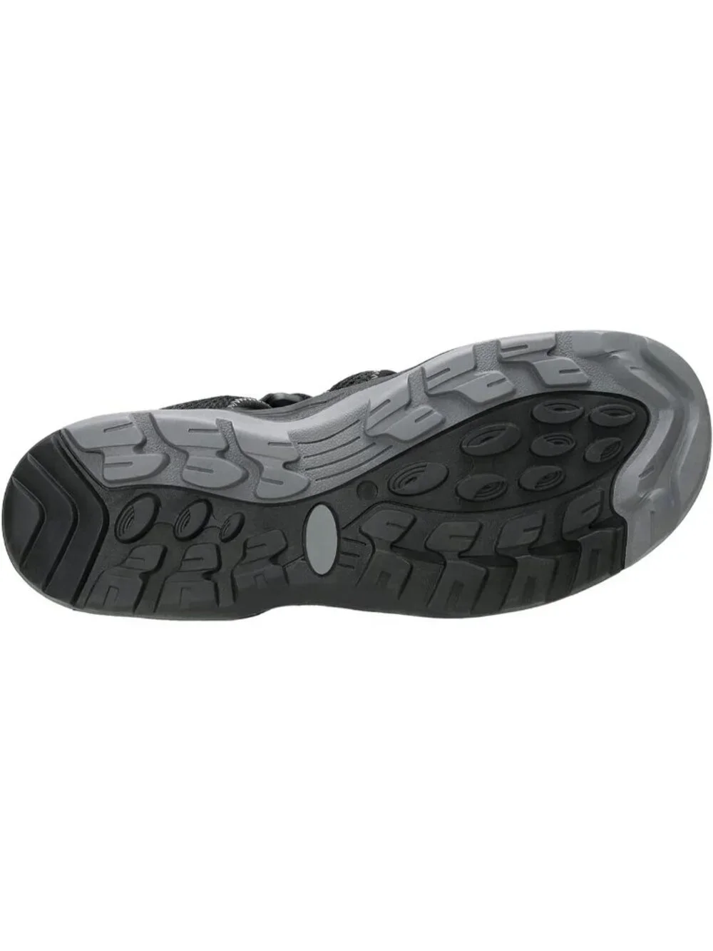 Men's Black Closed Toe Athletic Outdoor Waterproof Hiking Sandals Shoes